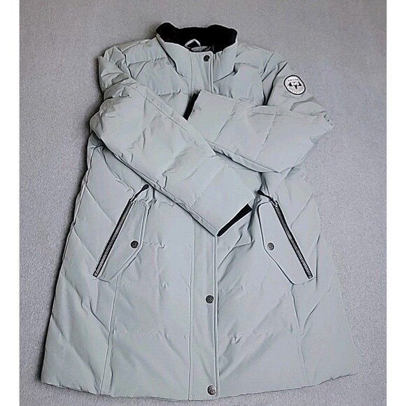 Artic Expedition Canada Jacket Womens L Blue Down Quilted Heavy Outdoors Winter - Picture 1 of 13